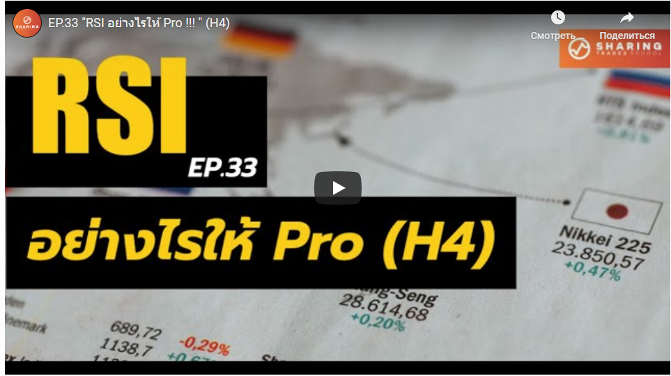 EP.33 "RSI อย่างไรให้ Pro !!! " (H4)|26:03